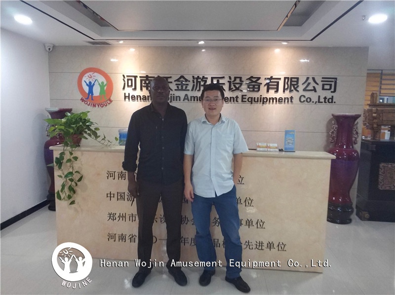 Nigeria customer come to visit our factory