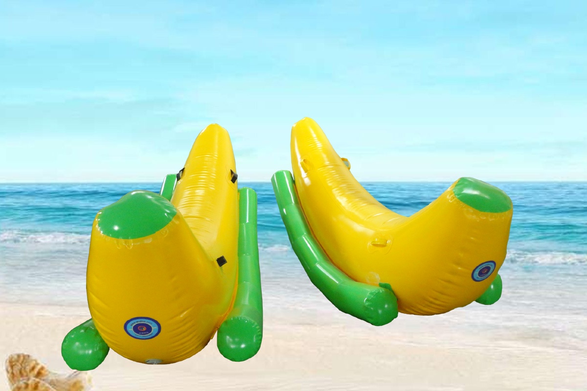 WT016 Inflatable water floating banana boat for sale