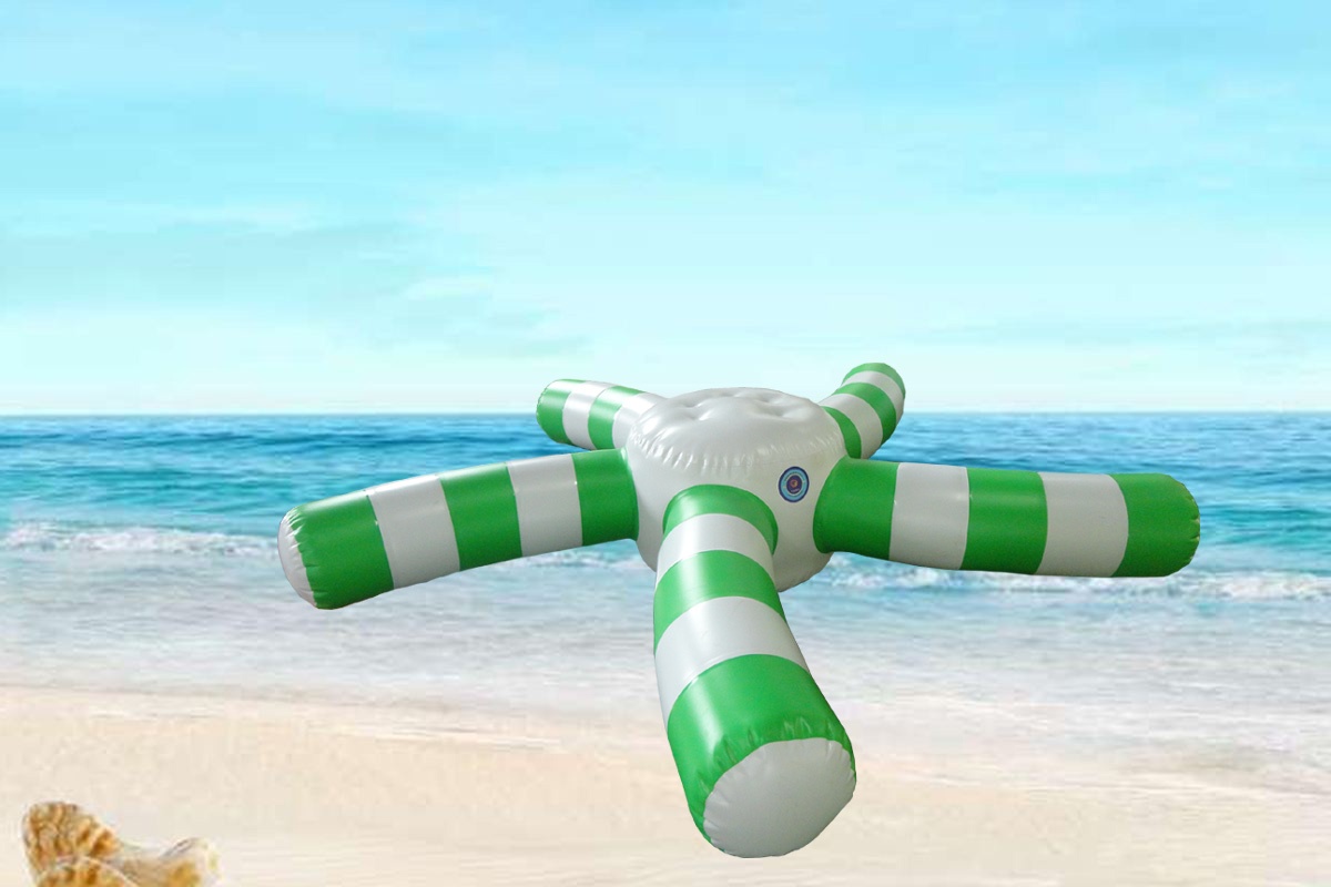 WT004 Inflatable funny starfish water floats toys