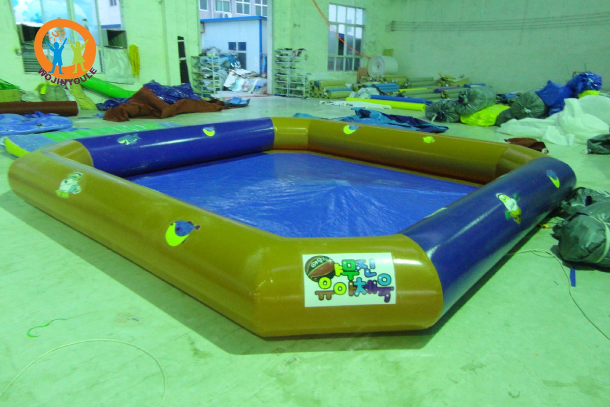 WP016 PVC inflatable pool with sea patterns