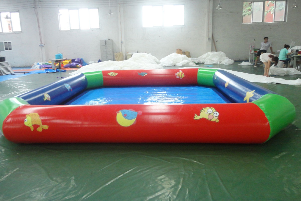 Small size inflatable swimming pool square fishing pool hot sale for  kidsinflatable bouncers, inflatable water slides, bouncy castle, inflatable  combo, inflatable sport games, inflatable tent, inflatable water park,  inflatable obstacle courses wholesales