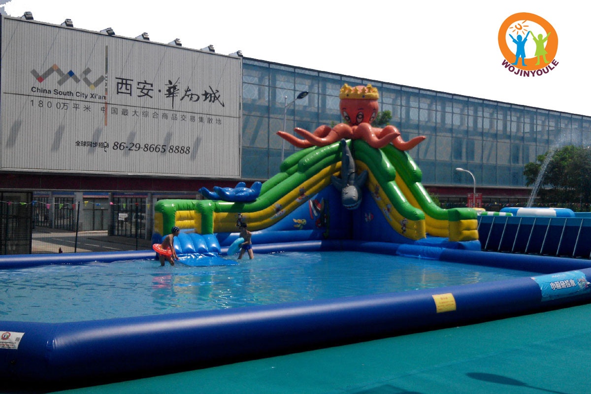 Large commercial inflatable pool for sale