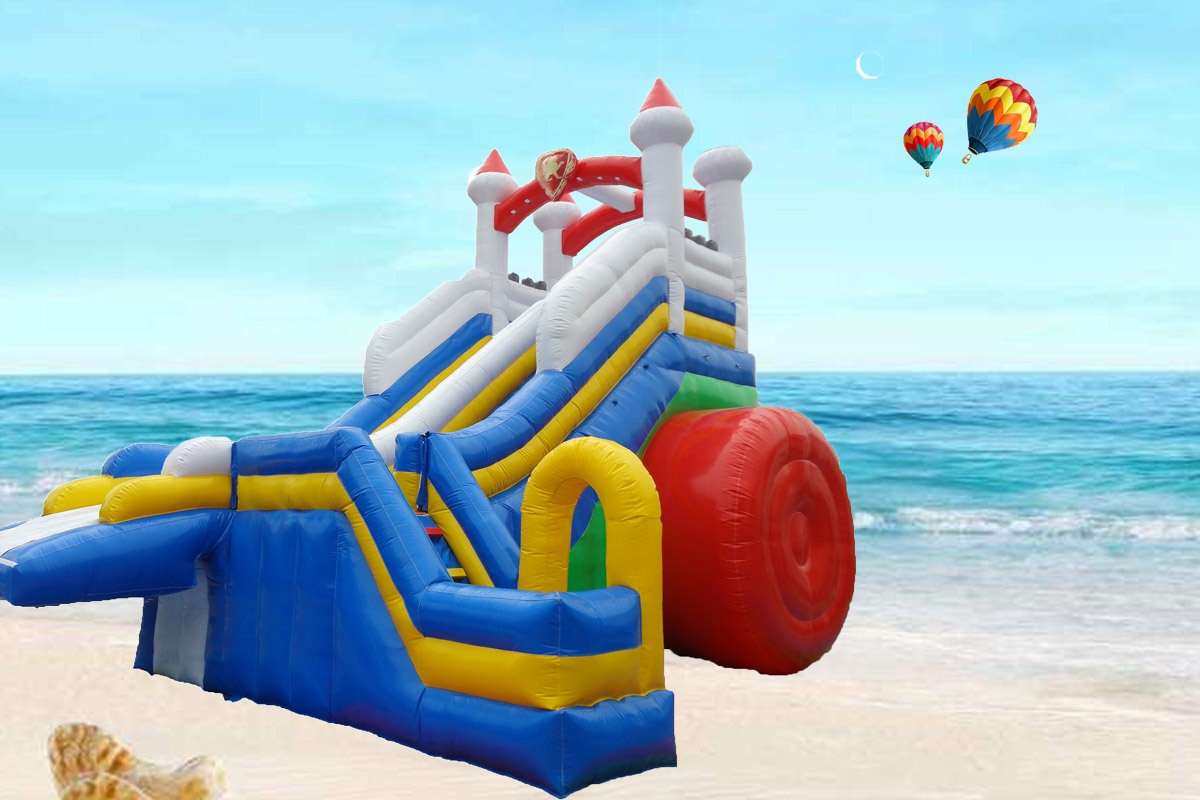 WW057 Commercial Inflatable Water Slide for Pool