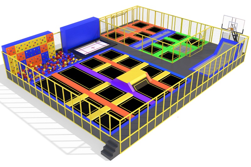 High Quality Indoor Trampoline Bed Trampoline Park for Adults