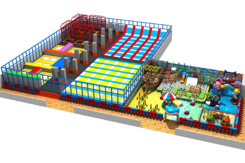 China Adults Indoor Trampoline Bed Trampoline Park