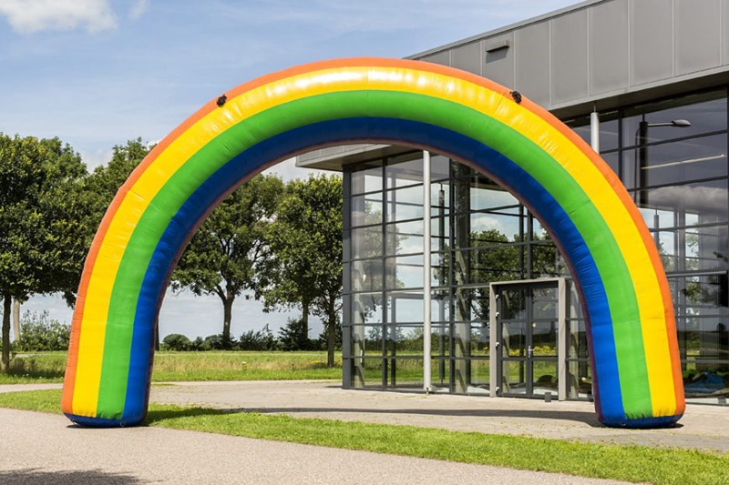 AD020 Party Inflatable Rainbow 9x6m Advertising Event