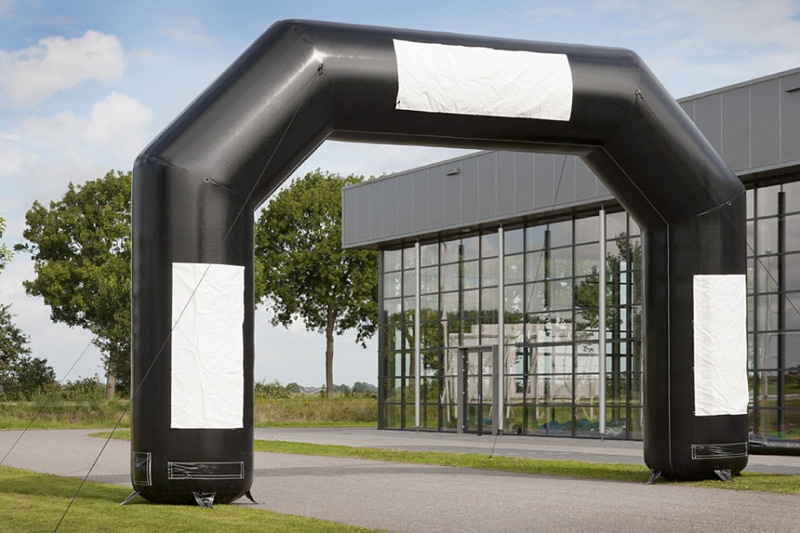 AD018 Inflatable Advertising Arch Black