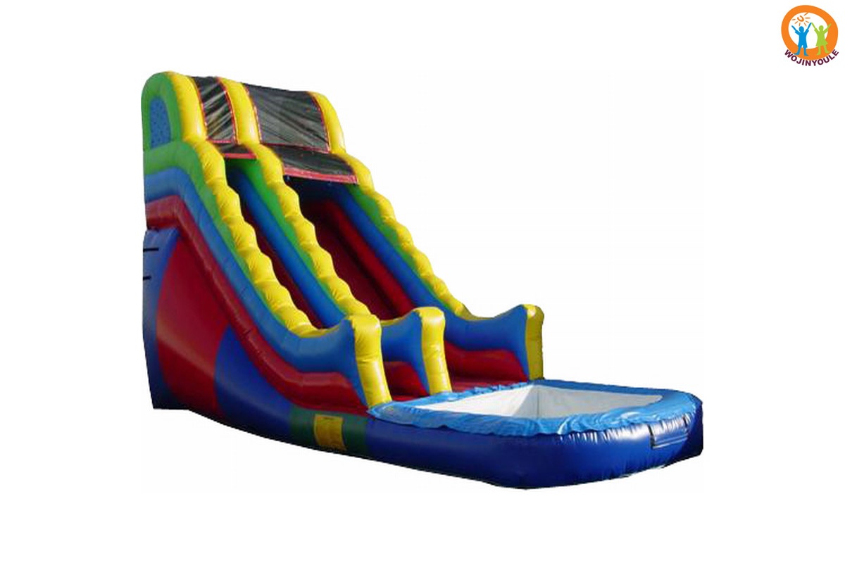WW067 Inflatable Colourful Inflatable Water Slide Jumping For Sale