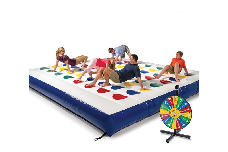 SG002 Human Pretzel Giant Inflatable Twister Game