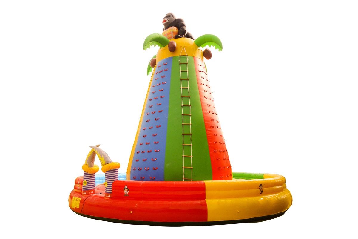 SG001 High Quality Inflatable Castle Outdoor Rock Climbing Wall