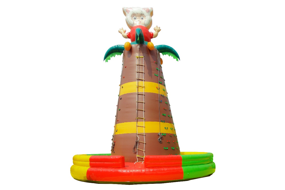 SG027 High Quality Inflatable Castle Outdoor Rock Climbing Wall