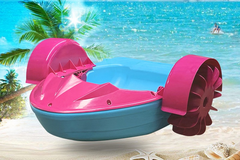 Kids hand paddle boat rides - fun for children