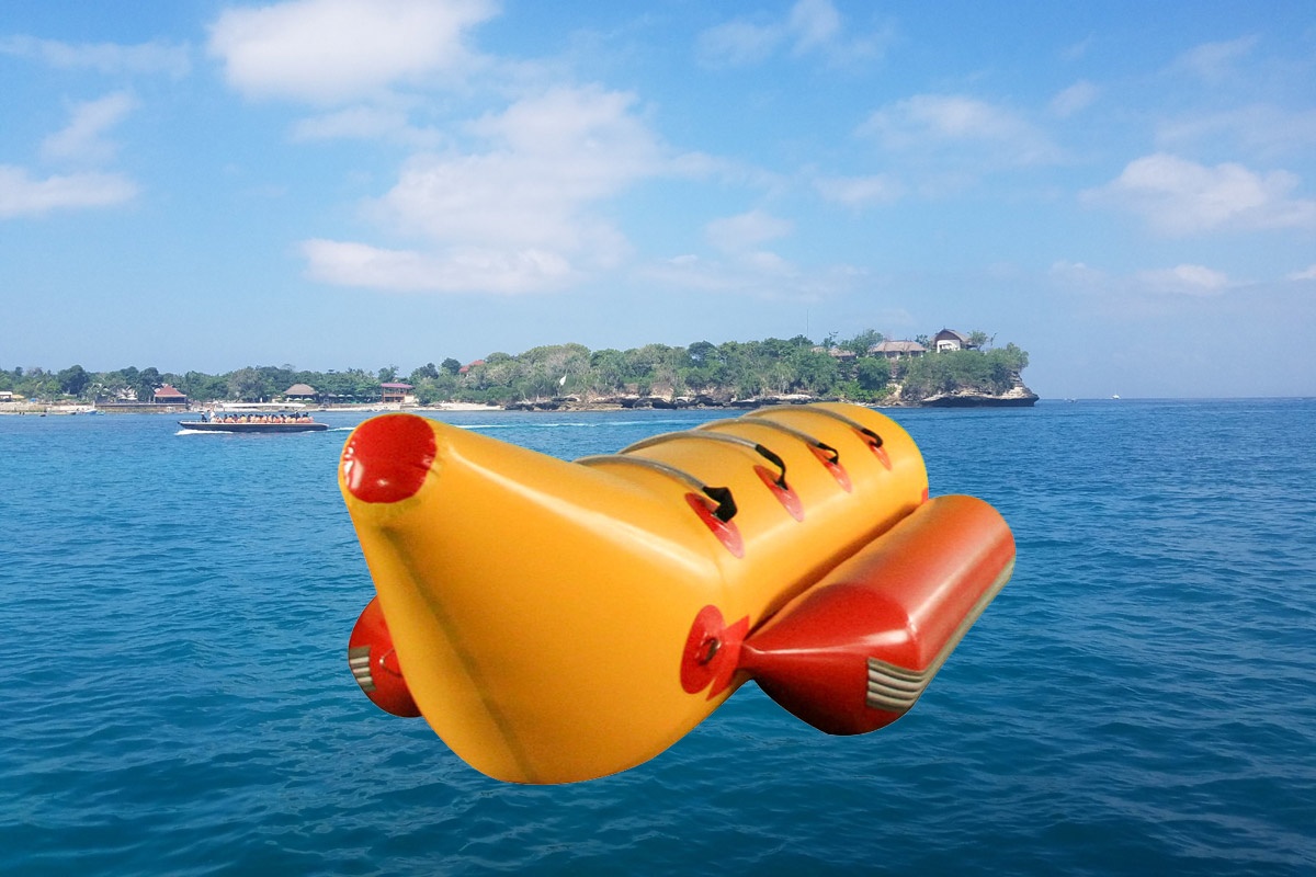 2019 New inflatable banana boat floating