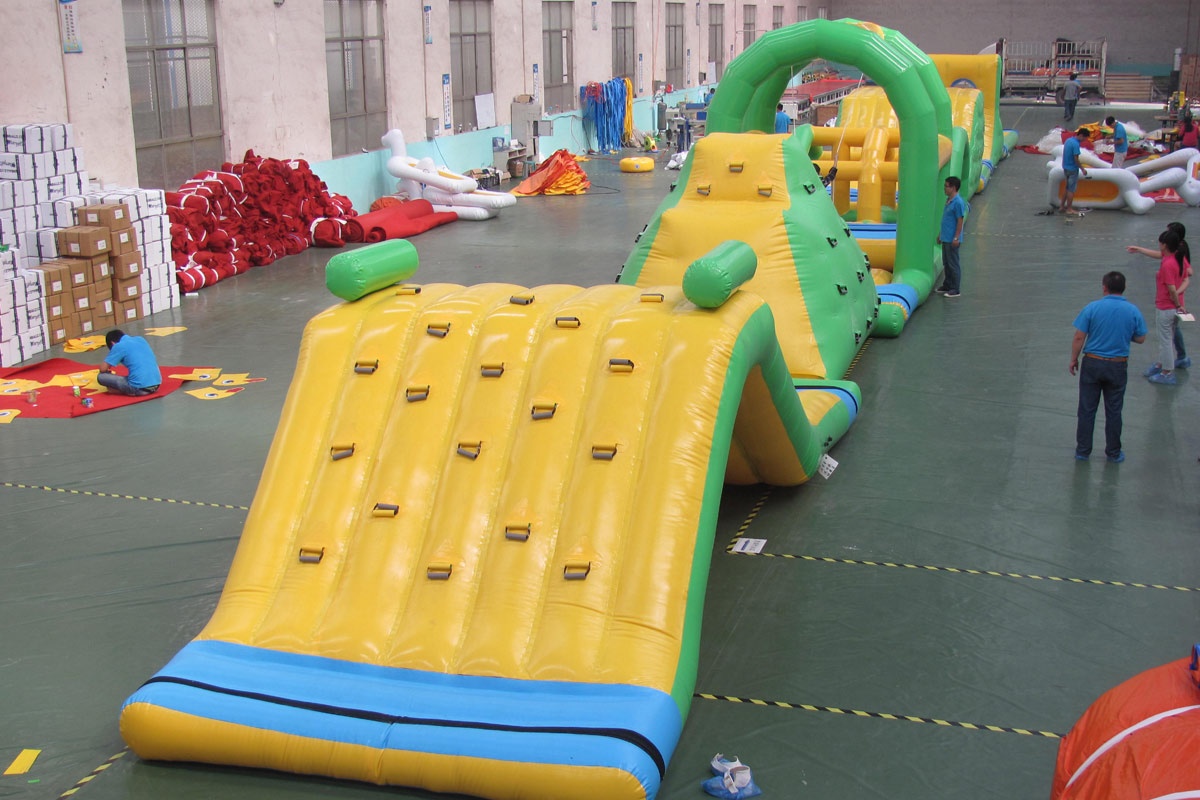 Inflatable Floating Water Park Sea Aqua Platform Lake Park