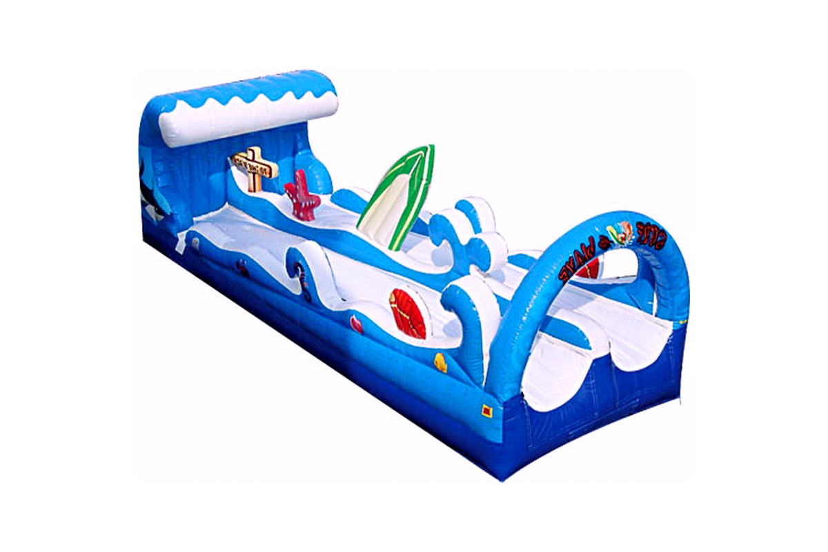 WW107 Surf Slip n Slide Wave Inflatable Water Slide