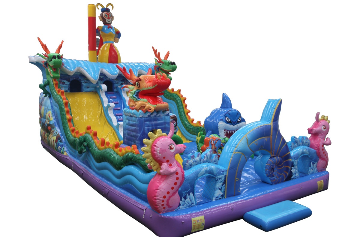 Portable Giant Dragon Inflatable Bounce Castle
