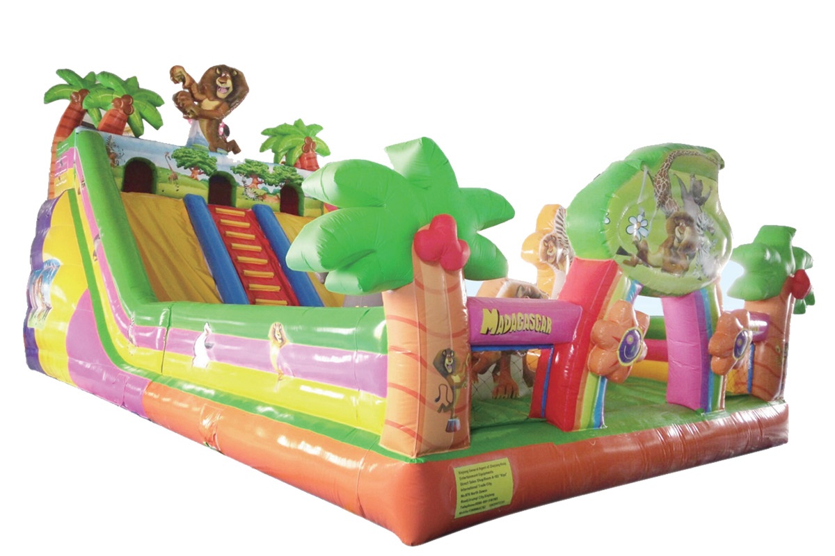 Factory sale Madagascar  commercial inflatable bouncer castle