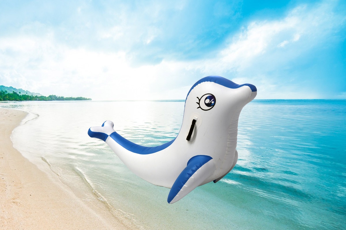 WT010 Dolphin Inflatable Water Toys Floating