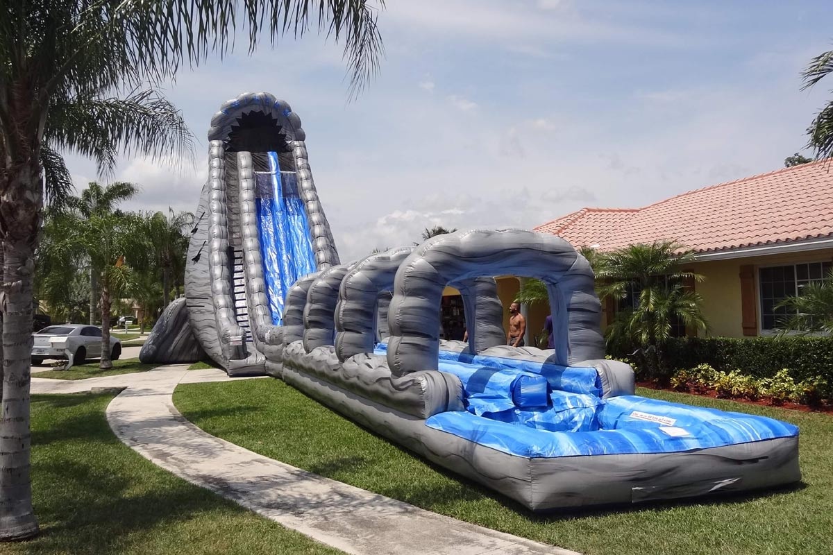 WW039 Largest 40ft Tall Dual Lane Inflatable Water Slide
