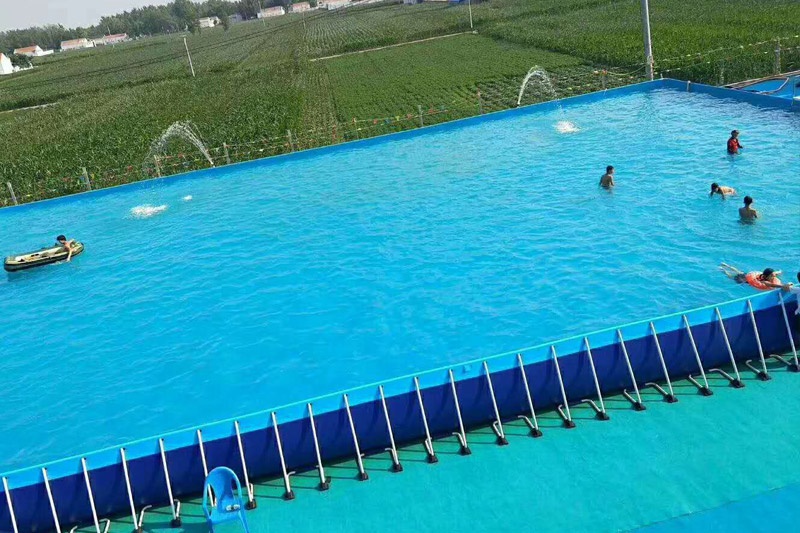 Factory Wholesale Large Metal Framed Swimming Pools