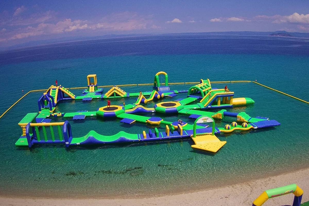 Inflatable beach fun Water Obstacle Course Sports Equipment Floating