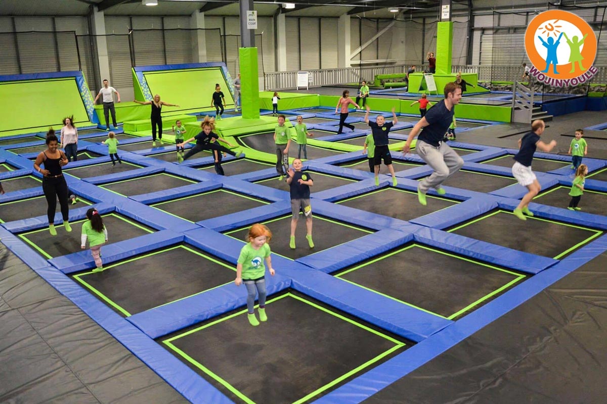 Customized Indoor Trampoline Park Playground for Kids & Adults