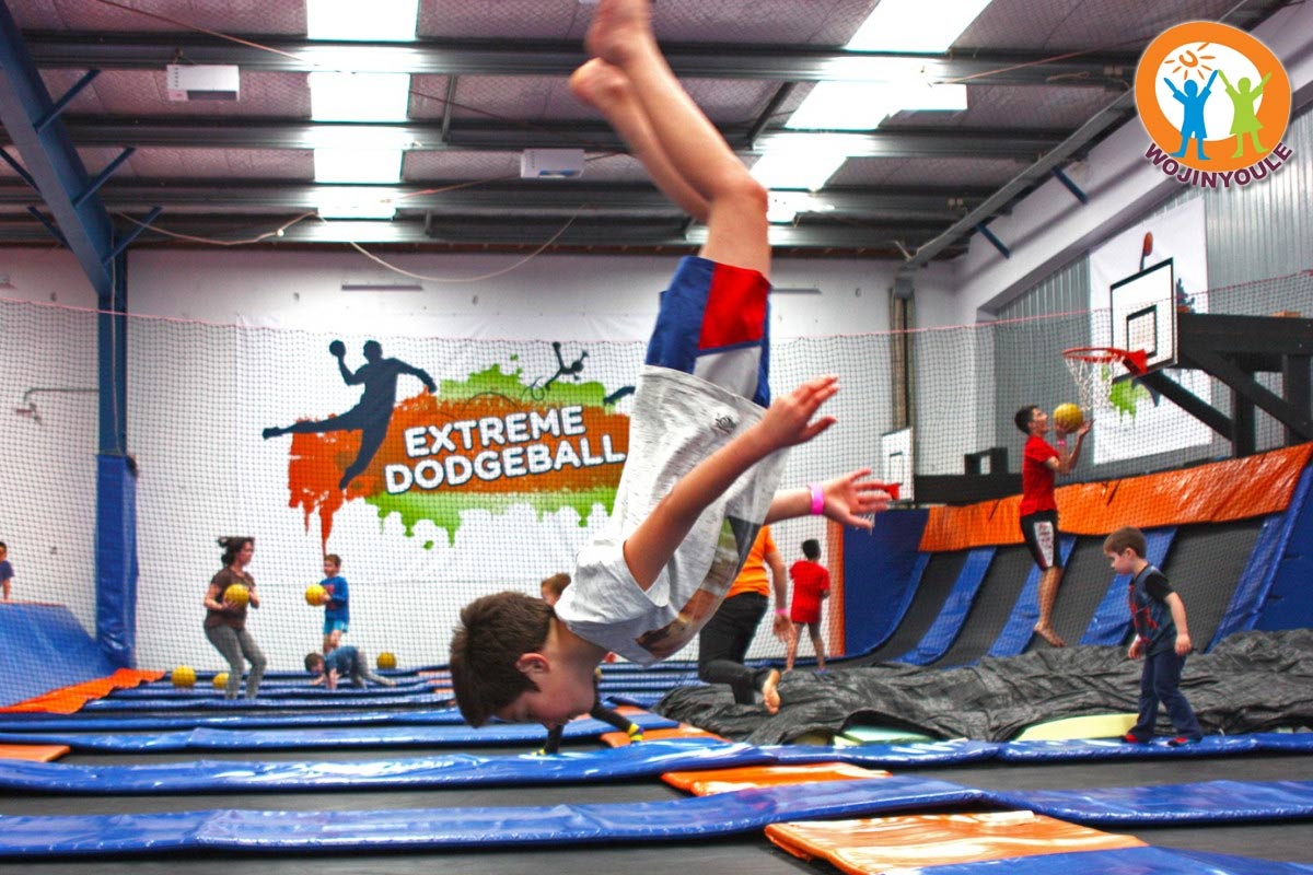 Customized Indoor Trampoline Park Playground for Kids & Adults