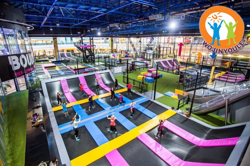 Customized Indoor Trampoline Park Playground for Kids & Adults