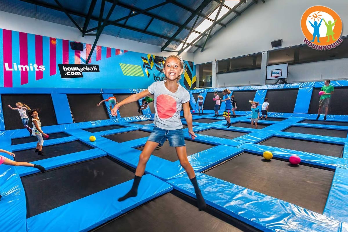 Customized Indoor Trampoline Park Playground for Kids & Adults