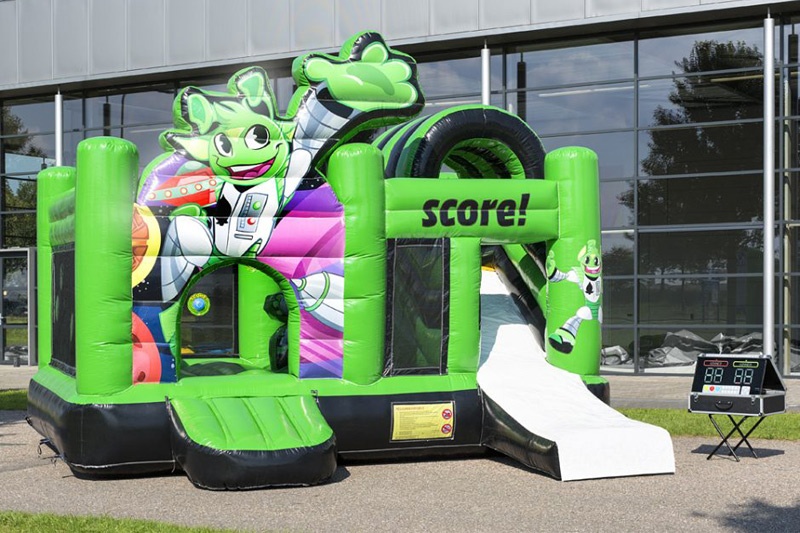 MC123 Multiplay Interactive Inflatable Combo Bouncy Castle Slide