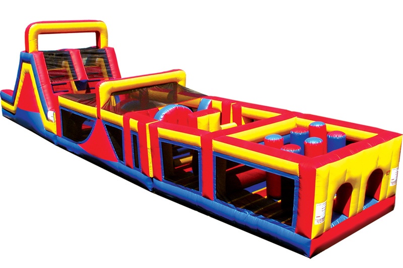 OC048 65ft Mega Inflatable Obstacle Courses