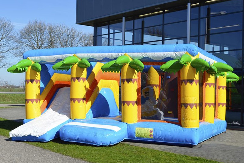 MC184 Indoor Beach Inflatable Bouncy Castle w/ Slide