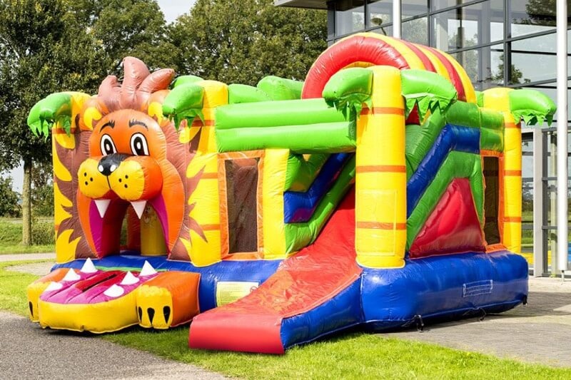 MC131 Multiplay Lion Inflatable Bouncy Castle