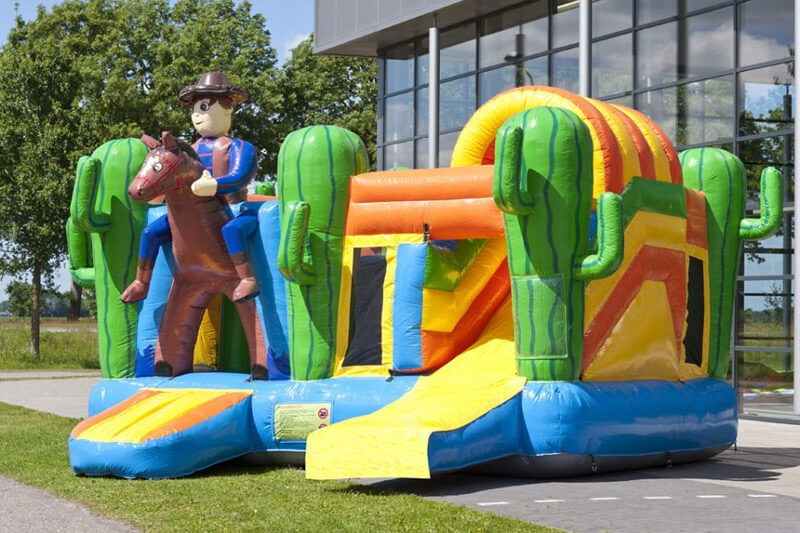 MC056 Multiplay Cowboy Inflatable Bouncy Castle