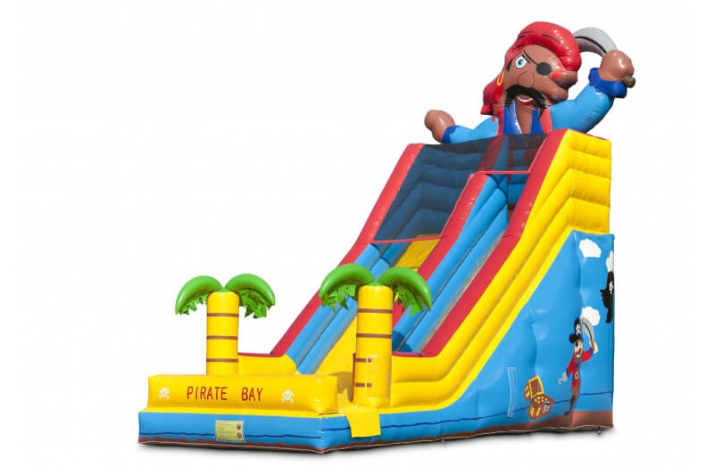 MC146 High Quality Large Size Super Pirate Inflatable Dry Slide