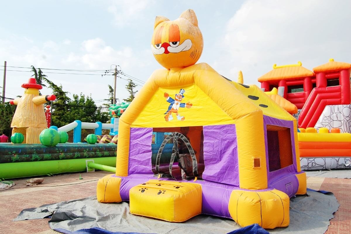 WJ135 Garfield Cat Bounce House Inflatable Jumping Castle