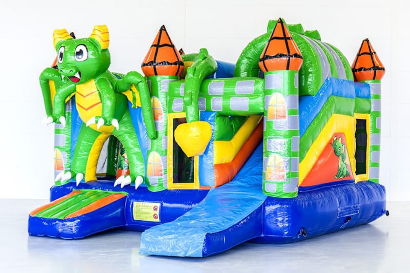 MC085 Multiplay Dragon Inflatable Bouncy Castle