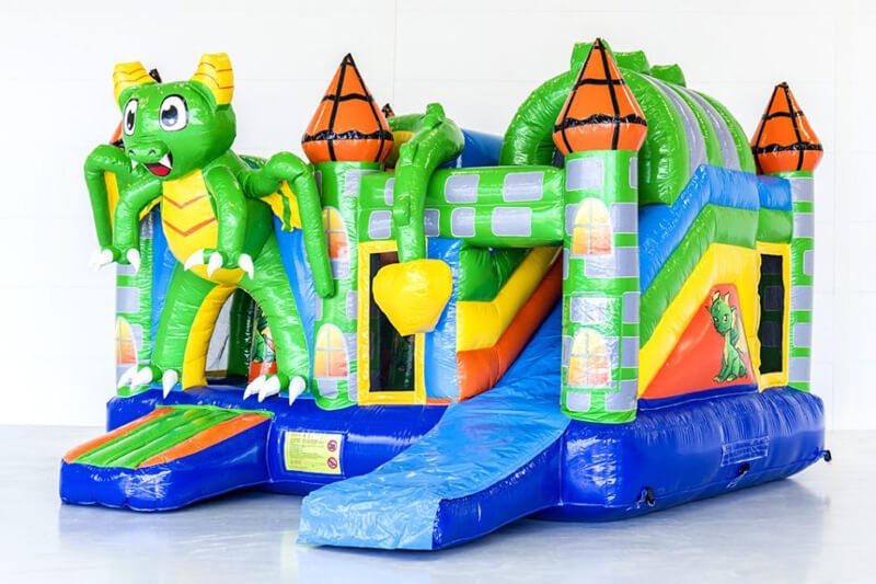 MC085 Multiplay Dragon Inflatable Bouncy Castle