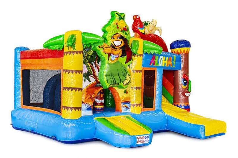 MC118 Multiplay Hawaii Inflatable Bouncy Castle