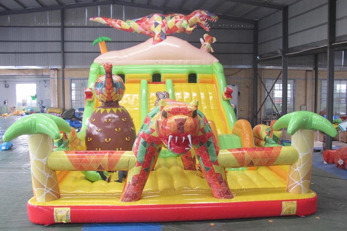 WJ014 Dinosaur Park Fun City Inflatable Bouncy Castle