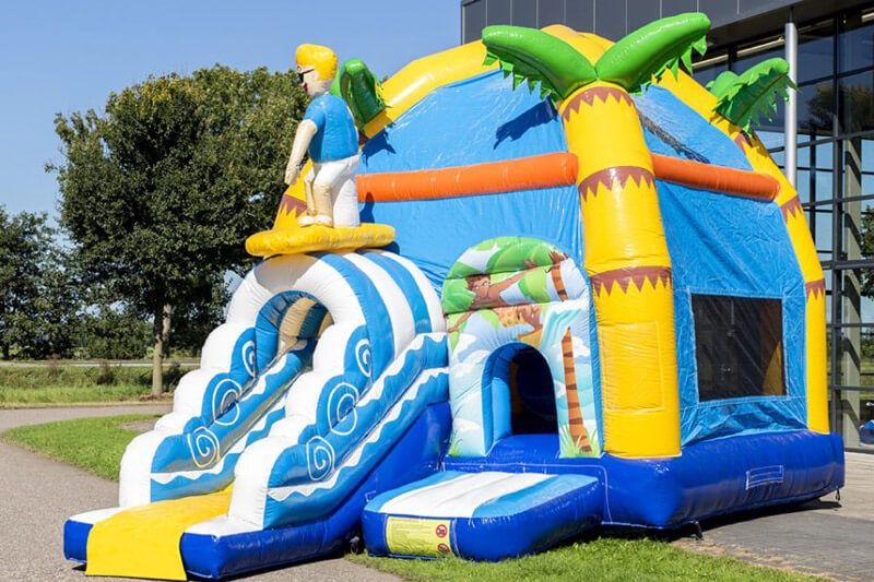 MC011 Maxifun Super Beach Inflatable Bouncy Castle