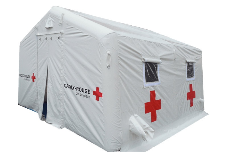 IT011 Hospital Tent Shelter Red Inflatable Rescue Tent