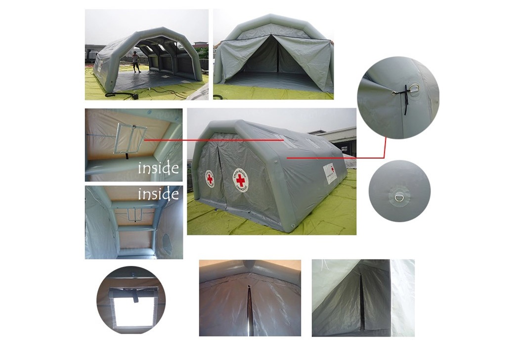 IT013 Custom outdoor inflatable medical tent rescue Rapid set up