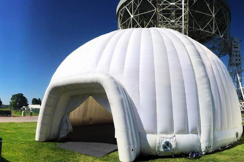 IT045 airdome inflatable cube camping tent for event
