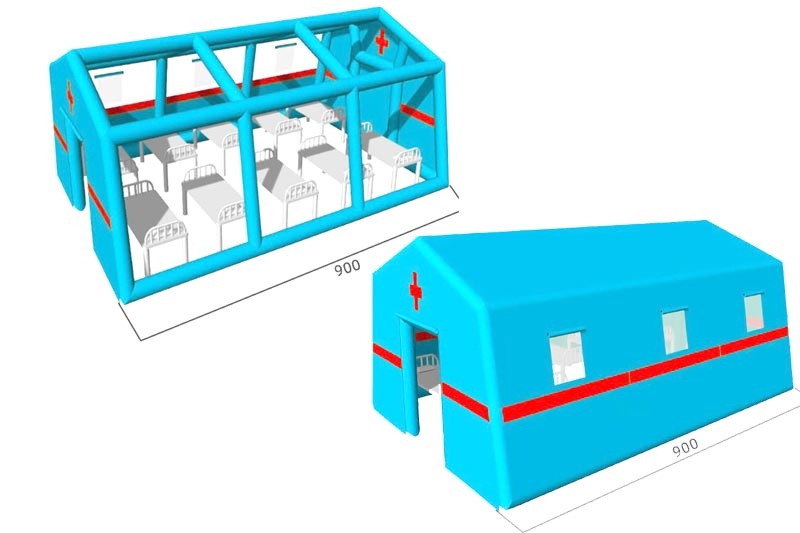 IT012 Inflatable medical tent isolation rescue tent