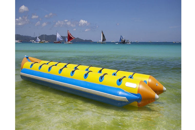 WT002 8 Seats Plato PVC Inflatable Banana Boat Ride