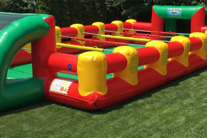 Giant Inflatable Human Foosball Table Sport Games