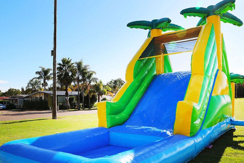 WS040 Tropical Inflatable Water Slide