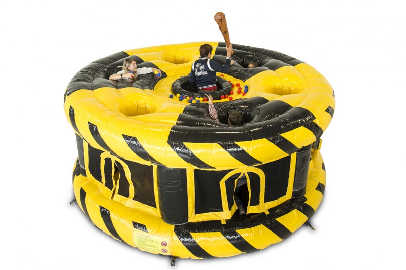 SG060 Attraction inflatable Whack a Mole Hazard edition sport games