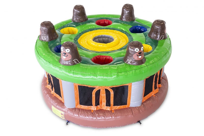 SG061 Adults kids attraction inflatable Whack a Mole Hazard edition sport games